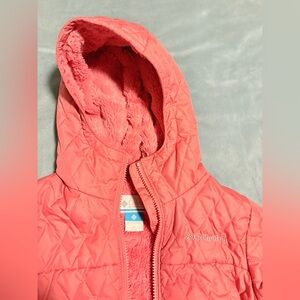 Columbia Youth Puffer, Fluffy Lined Jacket (XS)